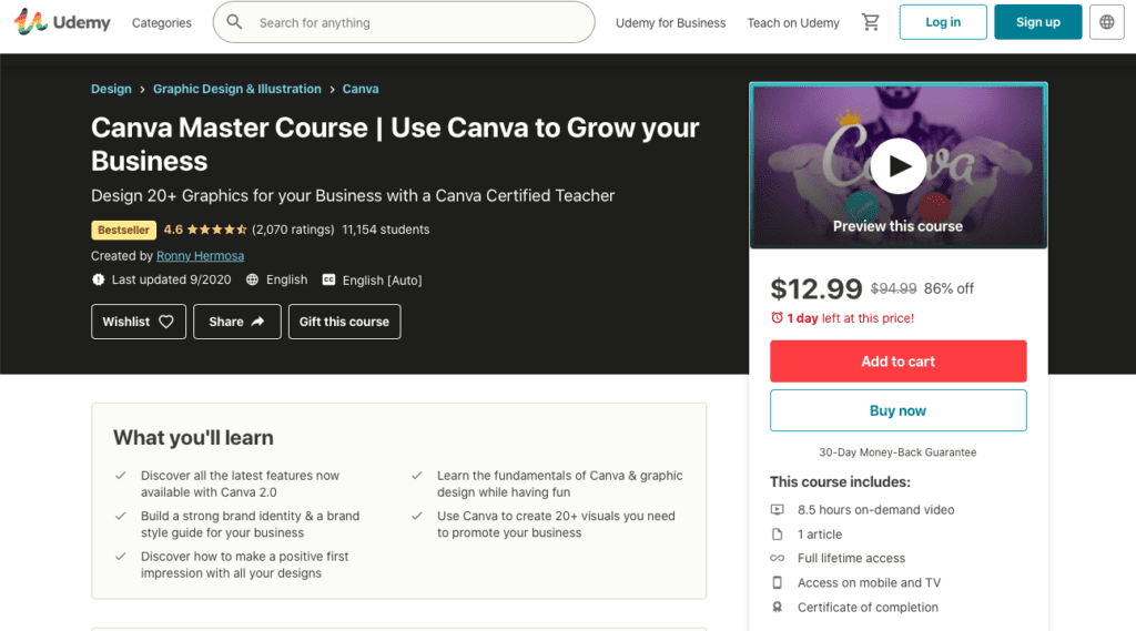Canva 2019 Master Course 
