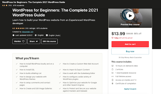 WordPress For Beginners