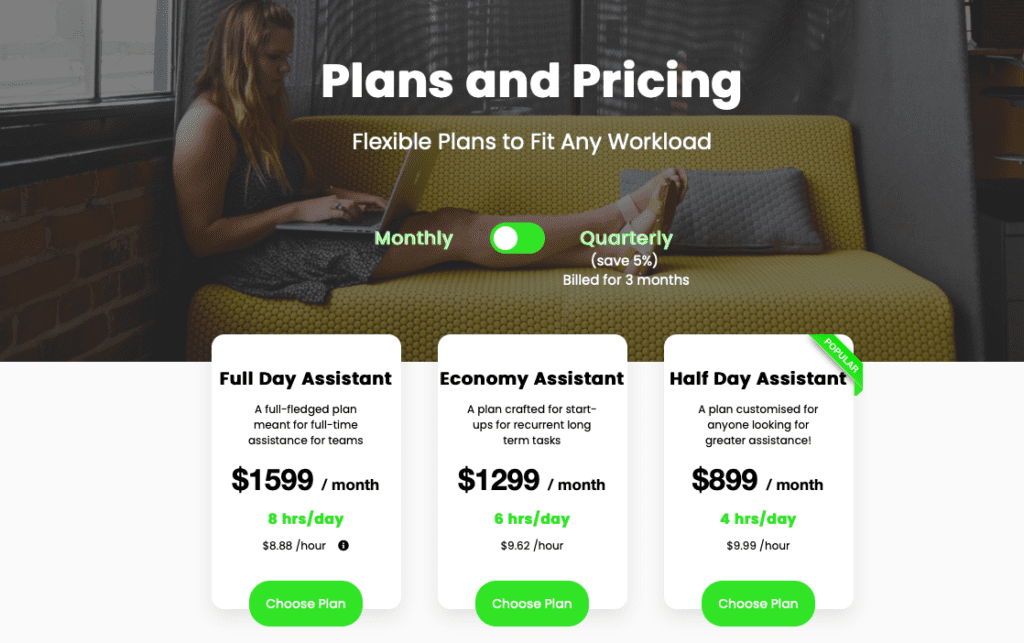 Wish Up Pricing Plans
