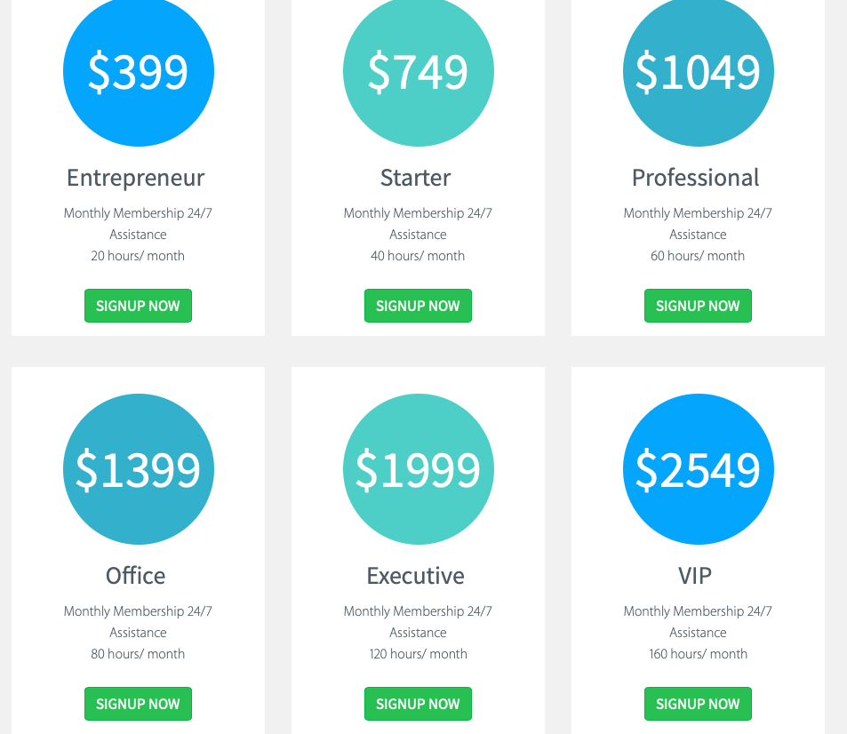 24/7 Virtual Assistant Pricing and Plans 02