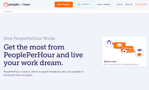 How PeoplePerHour Works
