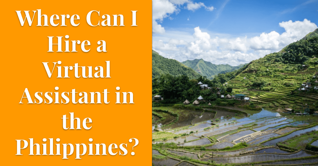 Where Can I Hire a Virtual Assistant in the Philippines?