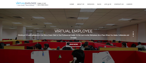 VirtualEmployee Homepage