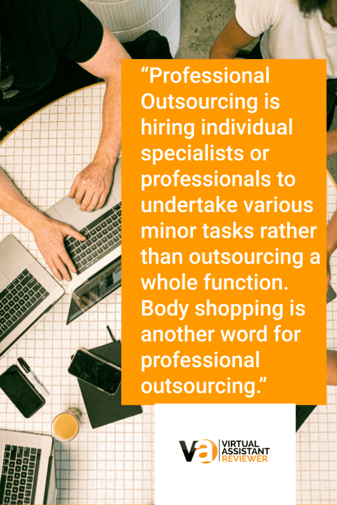 Professional Outsourcing Definition