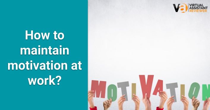 How to maintain motivation at work?