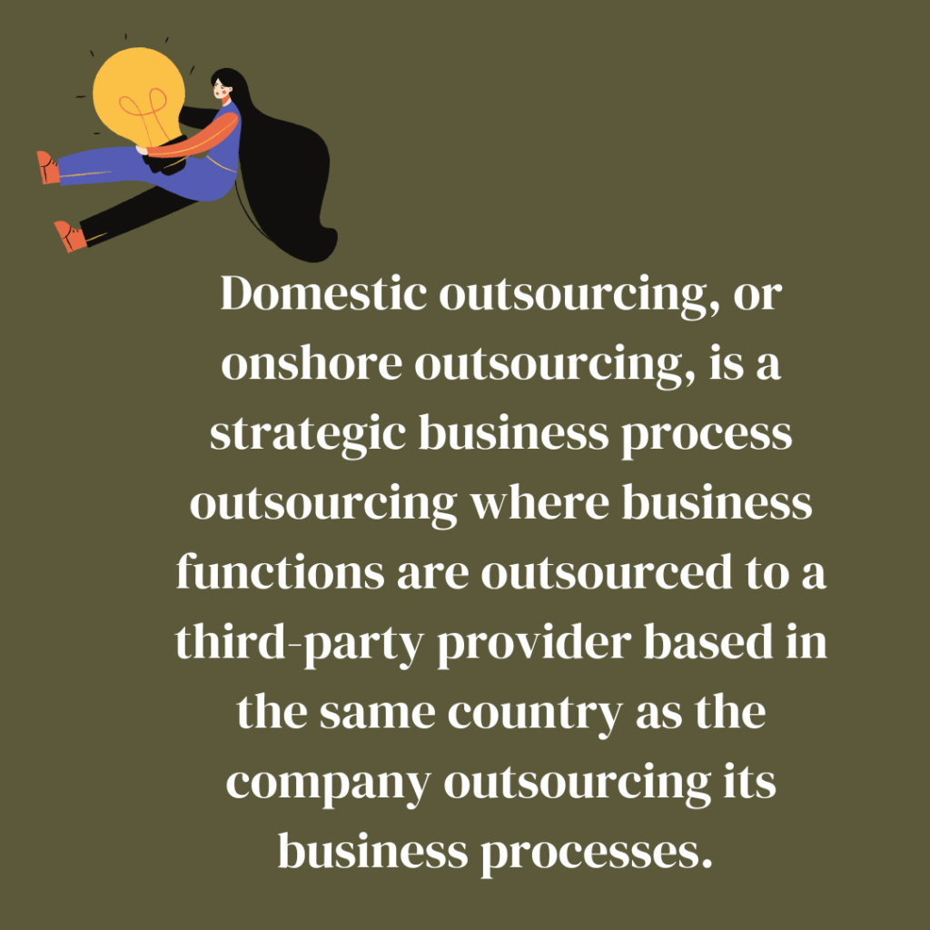 Domestic Outsourcing Definition